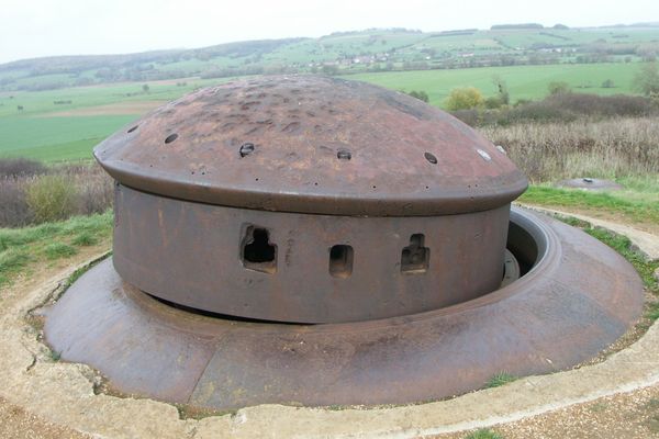 Le fort - ou "ouvrage" - de La Ferté, dans les Ardennes, où 107 Français périrent lors d'un assaut allemand dans la nuit du 18 au 19 mai 1940.