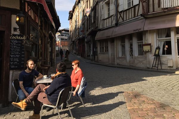 La rue de la Boucherie à Limoges