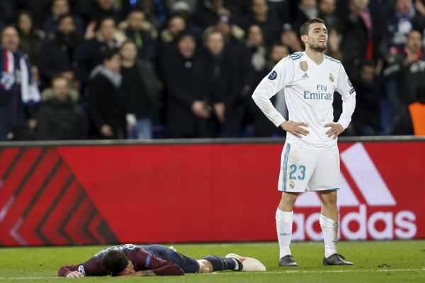 Le PSG battu par le Real Madrid, le 6 mars 2018.