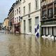 La rue Capville à Gisors est sous l'eau depuis ce vendredi matin 10 janvier. La décrue n'est pas attendue avant demain