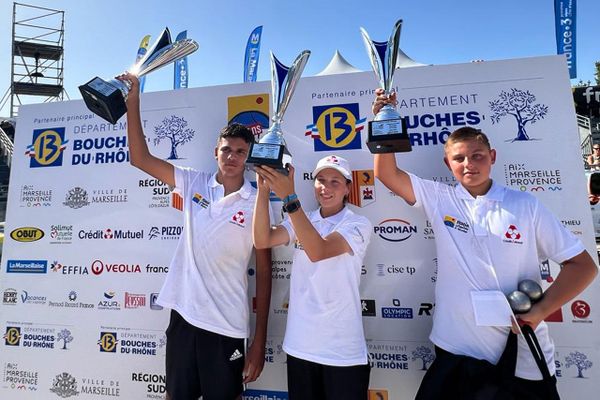 Cano, Giraud et Picard remportent la finale des cadets (13-12) face à Bianchi, Tarassenko et Trombella, de valeureux adversaires