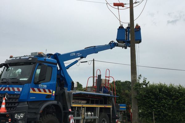 Tous les dégâts de la tempête Bella signalés à Enedis sont actuellement réparés en Bretagne