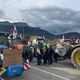 Des agriculteurs se sont réunis ce lundi 18 novebre autour de Grenoble pour protester contre l'accord de signature du Mercosur.