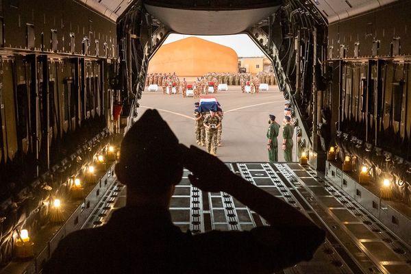 La levée des corps a eu lieu sur la base de Gao (Mali)