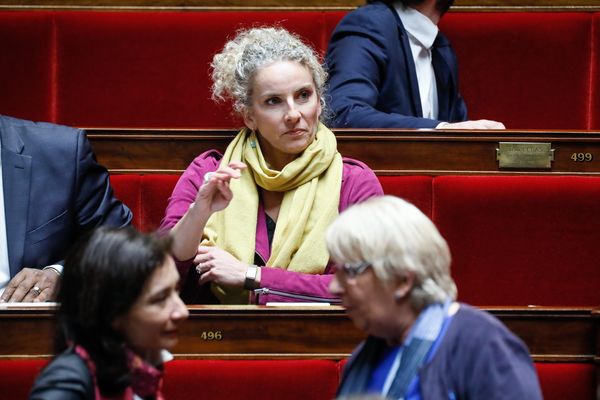 Delphine Batho, lors de la séance de questions au gouvernement, le 16 janvier 2018 à l'Assemblée nationale.