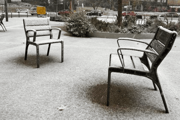 Il avait déjà neigé en novembre sur Le Mans.