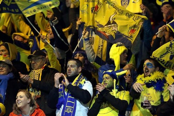 Les supporters de Clermont n'ont pas été déçus par leur voyage à Limerick où leur équipe a dominé le Munster 16 à 9 à l'occasion de la 3ème journée de l'European Champions Cup de rugby, le 6 décembre 2014.