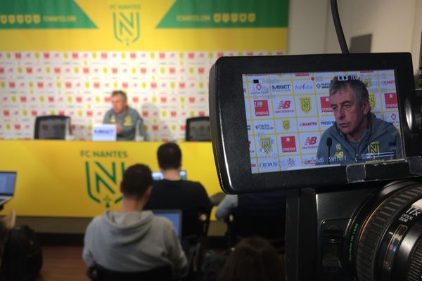 Christian Gourcuff, l'entraîneur du FC Nantes, le 3 février 2020