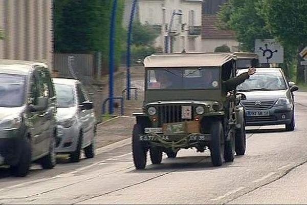 Drôle de convoi dans les rues de Decize ce matin!