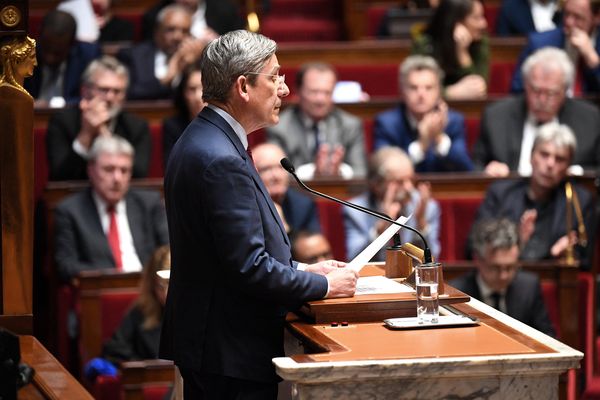 Le député de la Marne Charles de Courson a pris la parole en premier ce lundi 20 mars 2023 pour défendre la motion de censure qu'il a cosignée.