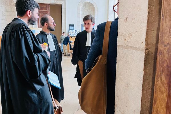 Le palais de justice de Rodez où se déroule l'audience concernant des supposées agressions sexuelles d'un ancien cadre sur 8 salariées de la boulangerie "l’Epi du Rouergue"