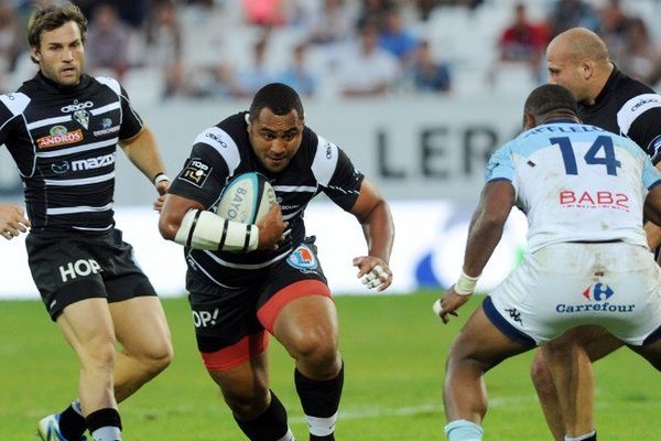 Le briviste Sisa Koyamaibole hier au stade Jean Dauger 