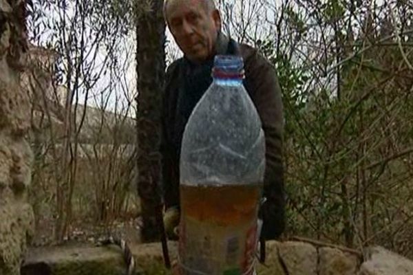 Un puits touché par cette pollution