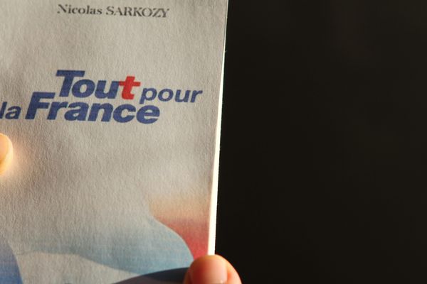 Le livre de Nicolas Sarkozy, "Tout pour la France".