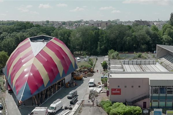 Le Chapiteau dans le quartier des Sablons au Mans