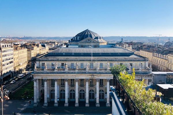 Le ciel sera ensoleillé sur l'ensemble de la région (Grand Théâtre de Bordeaux)