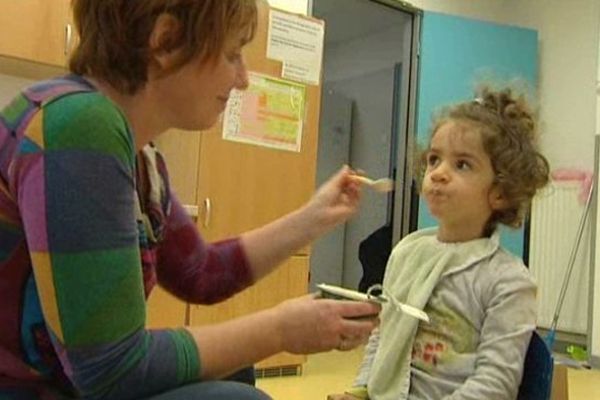 La structure les Marmousets, créée il y a 18 ans au Neudorf à Strasbourg, accueille des enfants du quartier en priorité, valides, et un tiers d'enfants handicapés