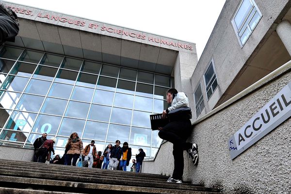 Le campus de l'université d'Orléans.