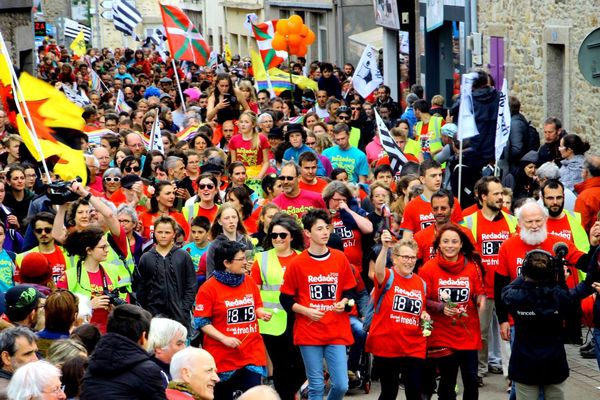 Ar Redadeg e 2018 (dielloù) - La Redadeg en 2018 (archives)