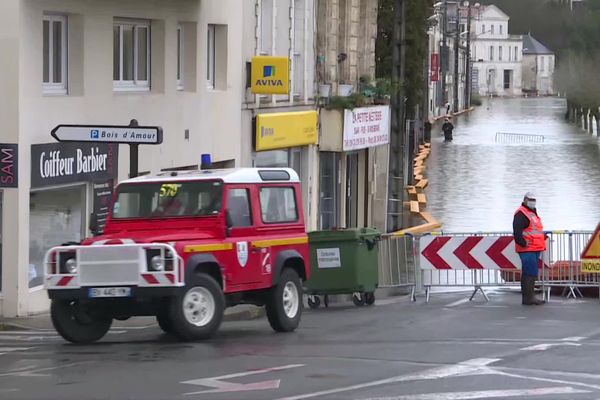 L'eau de la Charente monte toujours à Saintes