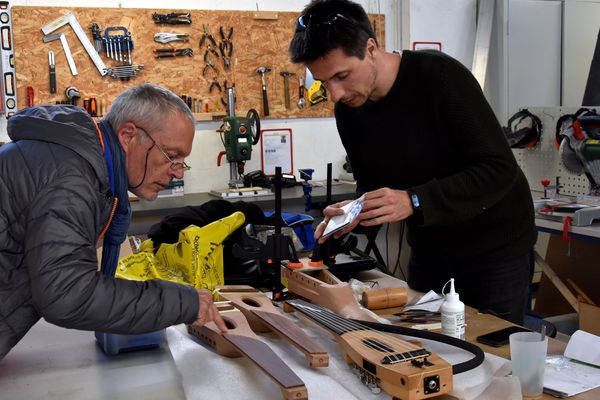 Sylvain Bouancheau, créateur du sylent-oud à Plateforme C à Nantes