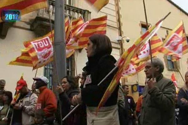 En 2012, l 'Espagne manifeste