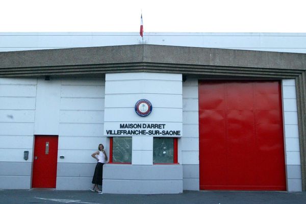 Entrée de la maison d'arrêt de Villefranche-sur-Saône