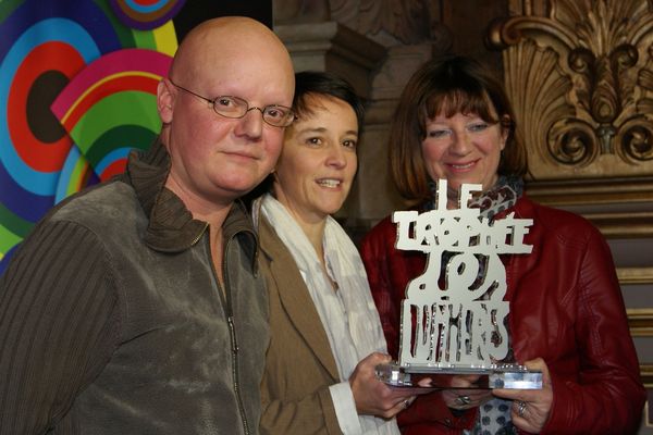 Moetu Battle et David Passegand, lauréats 2012 du Trophée des Lumières