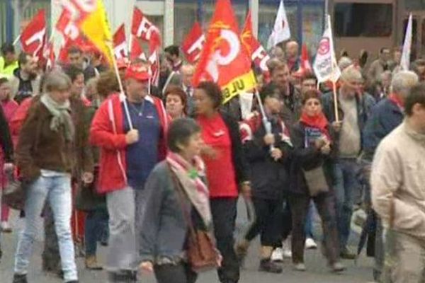 la manifestation du 1er mai à Beauvais