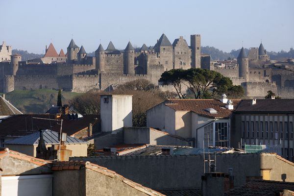 La cité de Carcassonne dans l'Aude - Photo d'illustration