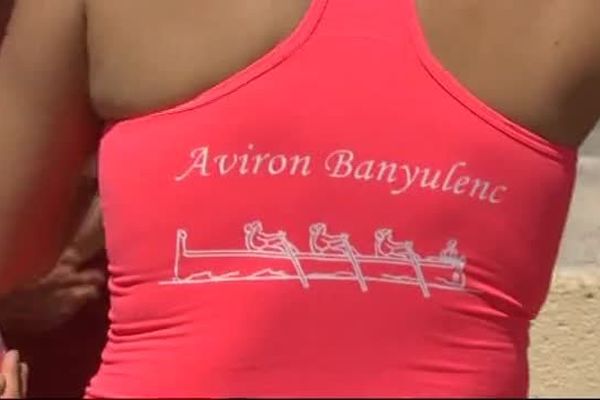 L'aviron pratiqué au féminin à Banyuls