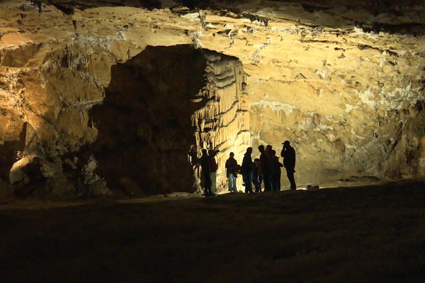 La grotte de Bédeilhac en Ariège.