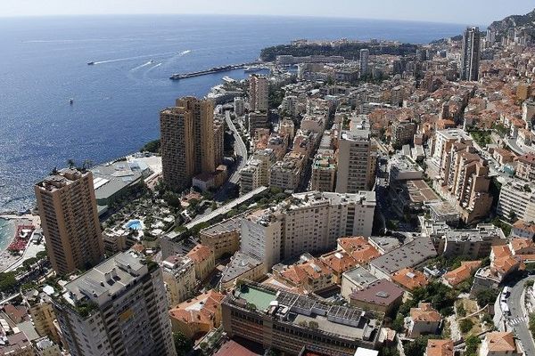 Vue générale de Monaco (Archives)