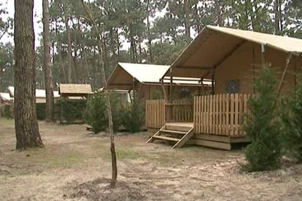 Nouveaux habitats haut de gamme dans ce camping du littoral landais