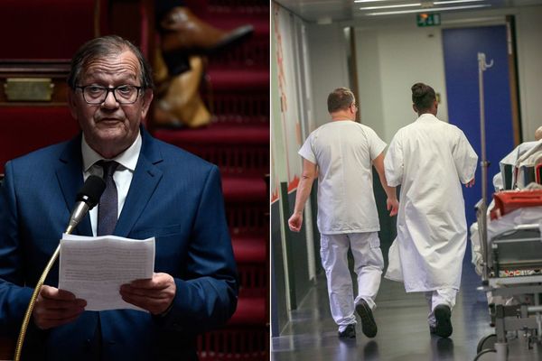 Le député communiste Alain Bruneel a passé une nuit aux urgences de Douai (images d'archives).