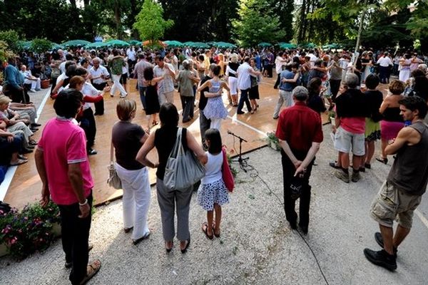 Milonga, bal de tango argentin, au jardin Massey