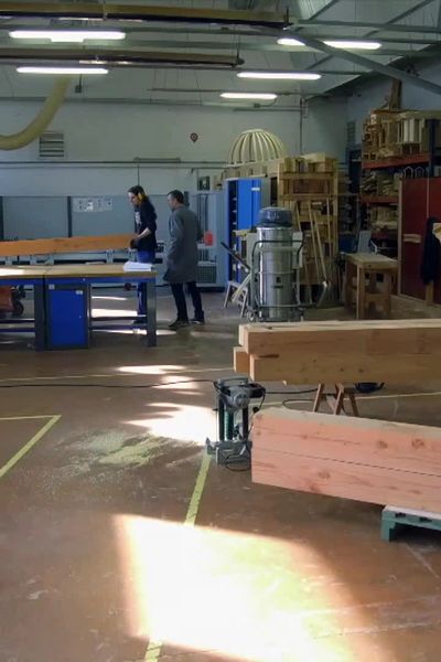 L'atelier de menuiserie du lycée Pierre Simon de Laplace, à Caen, présente des taux de particules fines de poussières de bois 35 fois supérieurs au taux réglementaire.
