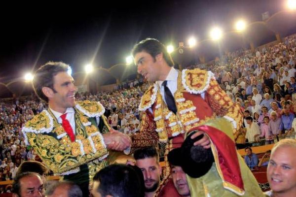 José Tomás et Miguel Ángel Perera. Le triomphe de deux grandioses toreros. Algeciras, 29 juin 2018.