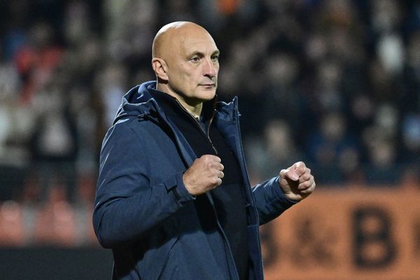 Olivier Pantaloni, l'entraineur du FC Lorient.