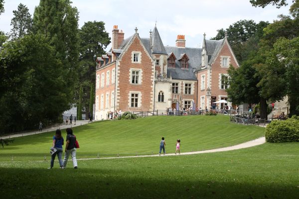 Le château du Clos Lucé dans l'Indre-et-Loire, où Léonard de Vinci a fini sa vie