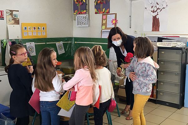 La dernière journée d'école de Florence Dabin, nouvelle présidente du département du Maine-et-Loire