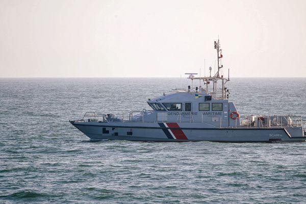 Un navire de la gendarmerie maritime - archives.