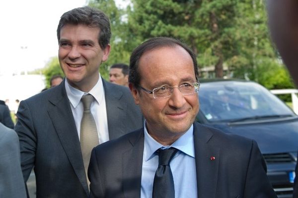 François Hollande et Arnaud Montebourg seront dans l'Eure samedi 5 janvier.