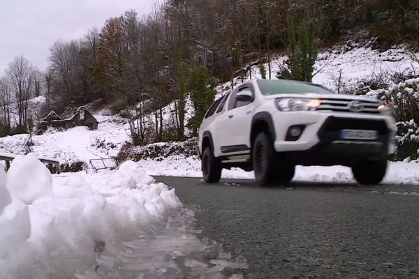 La circulation sera plus compliquée dans les Pyrénées-Atlantiques après ces fortes chutes de neige.