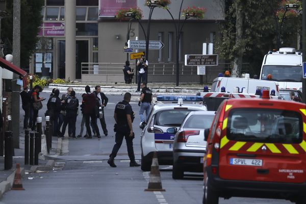 Une opération anti-terroriste à Villejuif, dans le Val-de-Marne, le 6 septembre 2017.