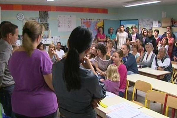 Drôle de dimanche, à l'école de Beaupuy en Haute-Garonne.