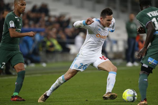 Dimanche l'OM a joué un très bon match contre Saint-Etienne.