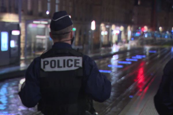 Opération de contrôle dans les rues de Bordeaux mercredi 30 décembre. 