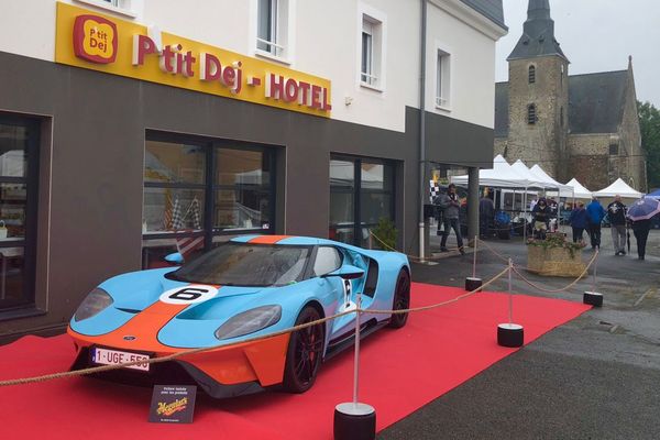 L'épopée Ford GT, c'est la thématique des R’Hunaudières cette année, une des nombreuses attractions durant la semaine des 24 Heures du Mans.