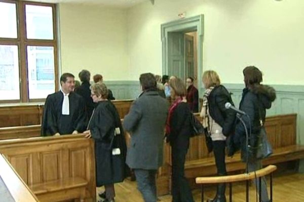 L'audience au tribunal correctionnel de Bonneville (Haute-Savoie)